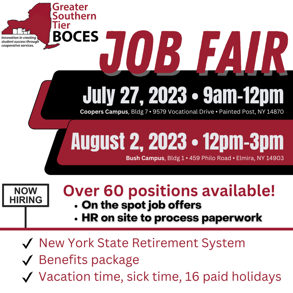 GST BOCES Job Fair